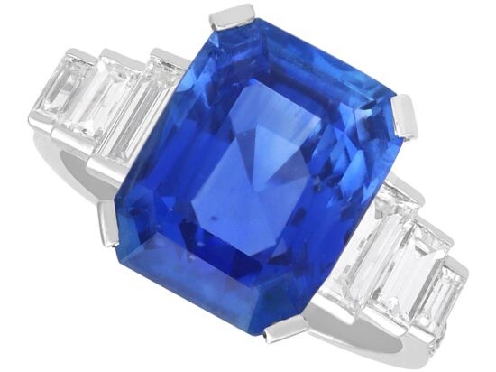 Vintage Ceylon Sapphire Ring