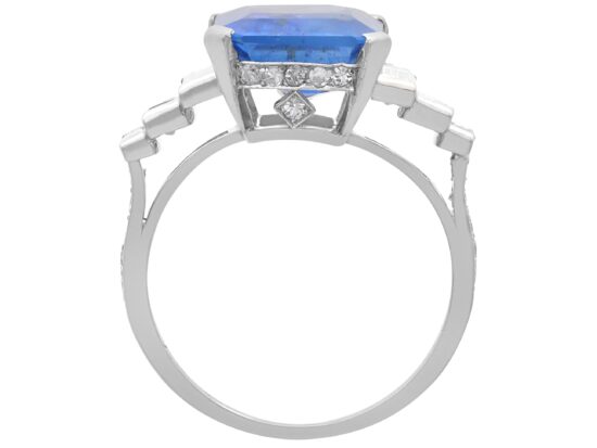 Pierced Platinum Setting Detail