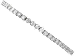Continuous Diamond Line Bracelet