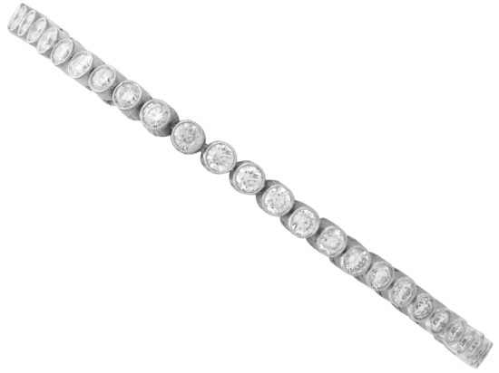 Continuous Diamond Line Bracelet