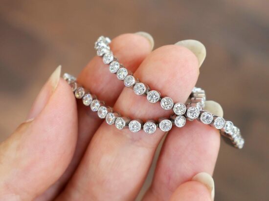 4.48ct Diamond Bracelet Front