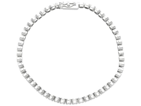 Contemporary Diamond Bracelet Front