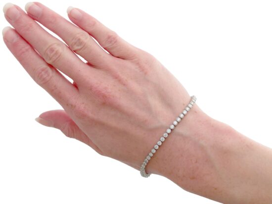 Diamond Bracelet Worn Image