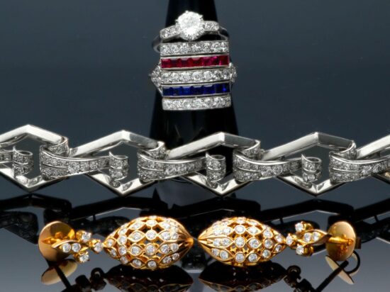 Diamond and Yellow Gold Jewellery Collection