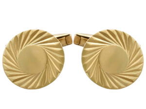 Vintage 9ct Yellow Gold Cufflinks