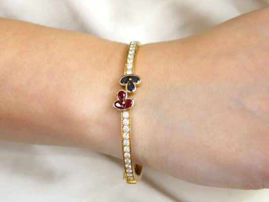 Vintage French Wrist Bangle View
