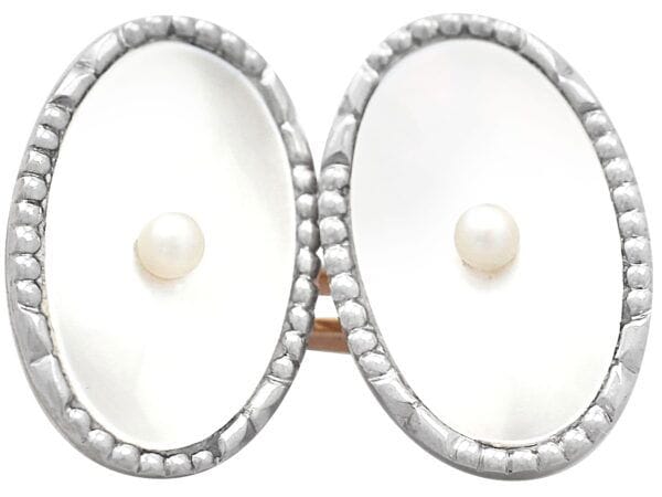Mother-of-Pearl Detail Close-Up