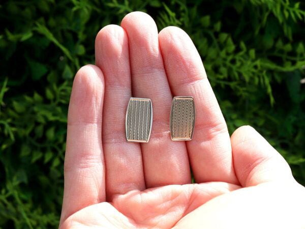 9 ct Yellow Gold Cufflinks Outdoor