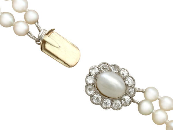 double strand pearl necklace clasp