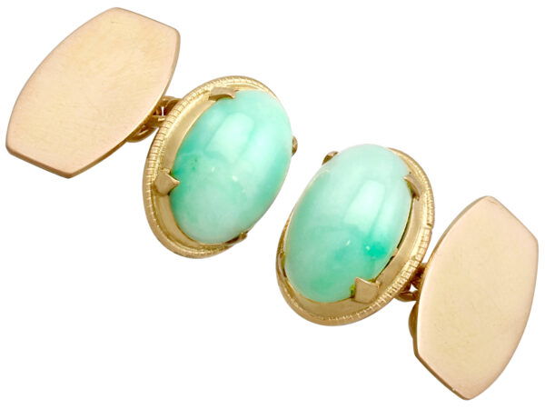 jade cufflinks