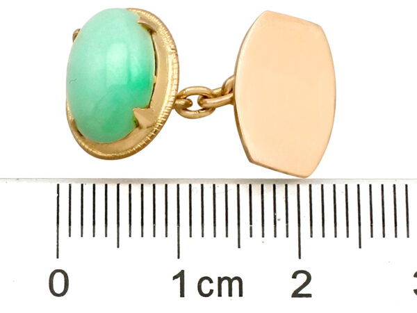 siz eof jade cufflink