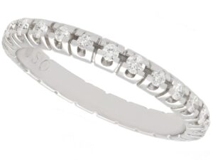 14ct White Gold Diamond Eternity Ring