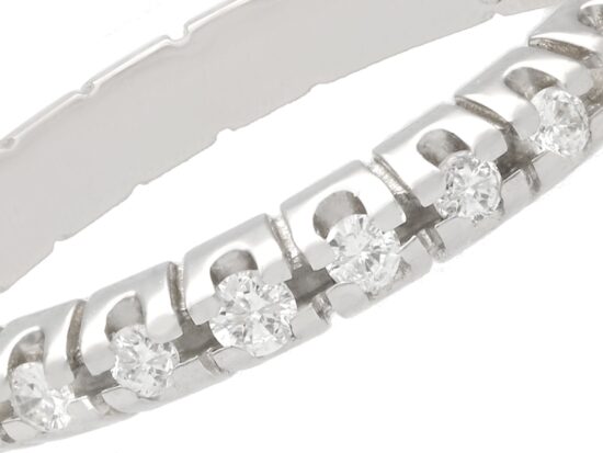 setting 14ct White Gold Diamond Eternity Ring