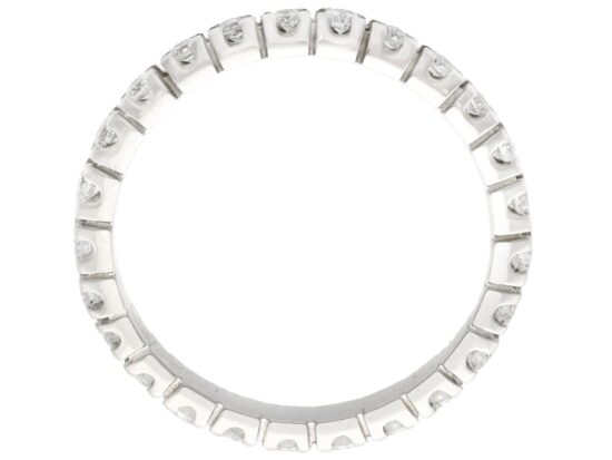 14ct White Gold Diamond Eternity Ring