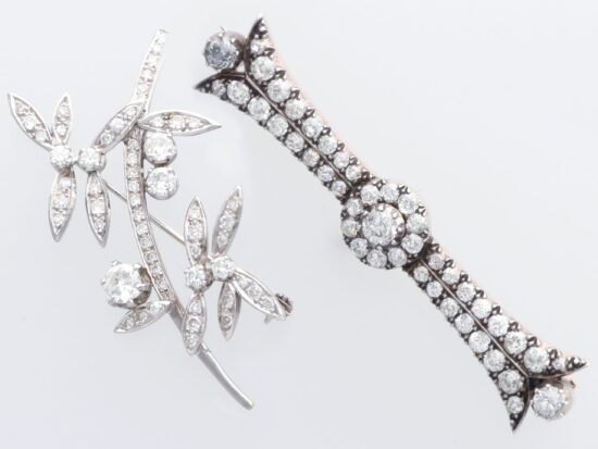 diamond brooches