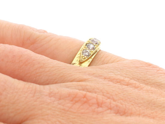 Five Stone Diamond Band on hand
