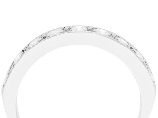 Vintage Diamond Half Eternity Ring setting