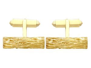 vintage 18k gold cufflinks