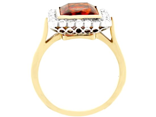 Antique Cocktail Ring Closeup Detail