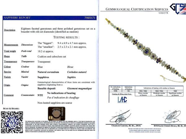 Official Bracelet Certification Card Included