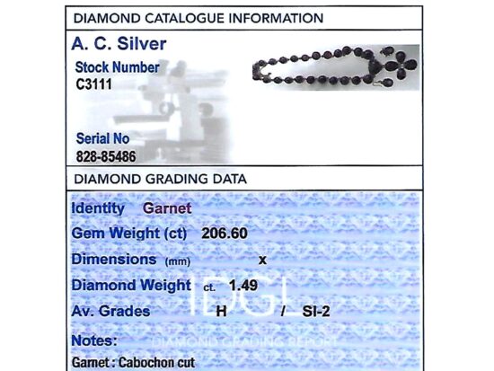 IDGL Diamond Grading Report Card