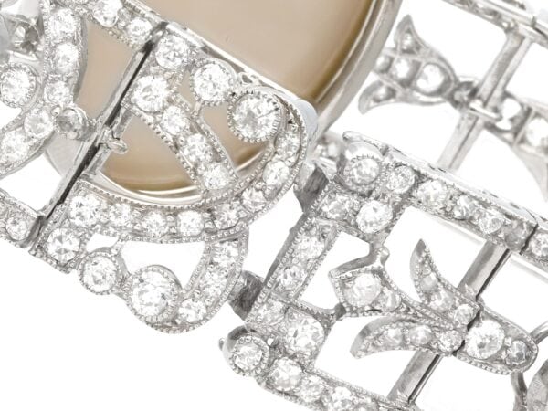 Bracelet Clasp Closed Platinum