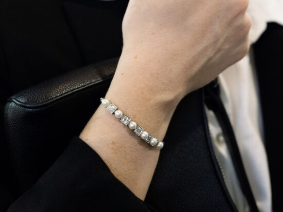 Antique Bracelet On Hand