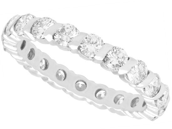 Vintage French Diamond Eternity Ring