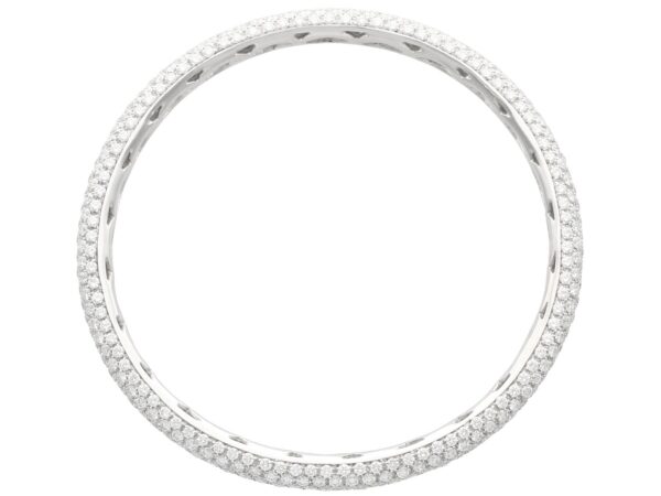 Vintage Diamond Detail White Gold