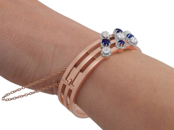 Antique French Wrist Bangle View