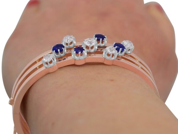 Rose Gold Bracelet Worn Close-Up