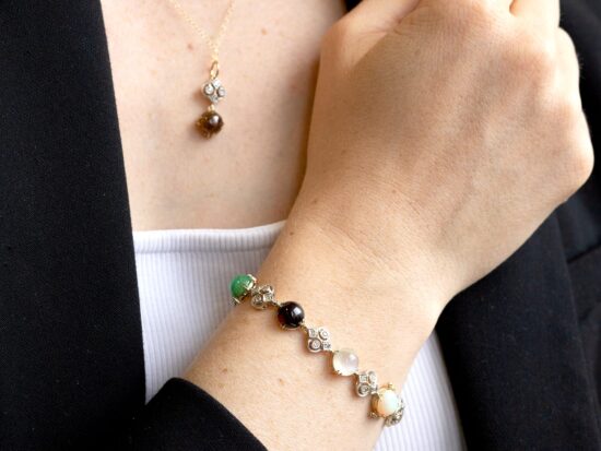 Gemstone Bracelet On hand