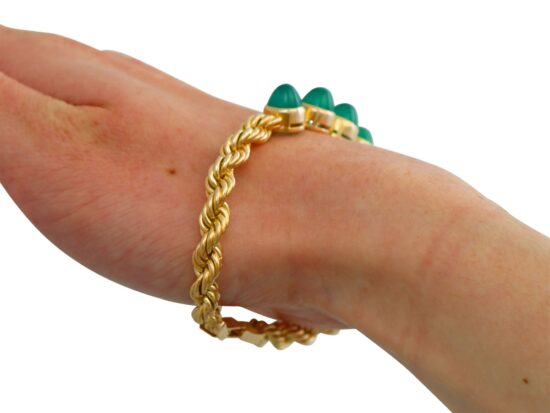 Vintage Yellow Gold Wrist View