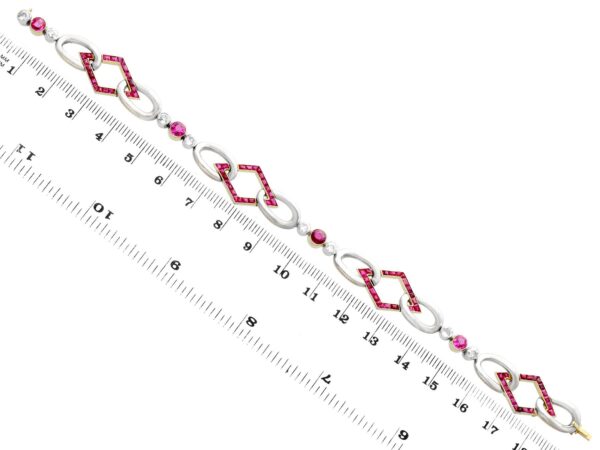 Bracelet Length Measurement Ruby Diamond