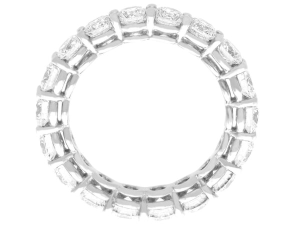 platinum full eternity diamond ring