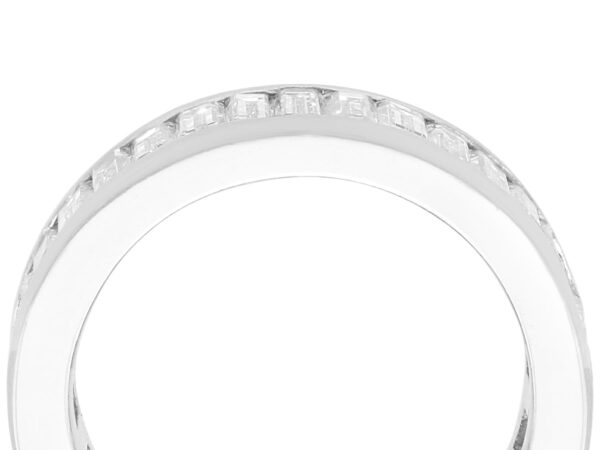 baguette diamond eternity ring antique