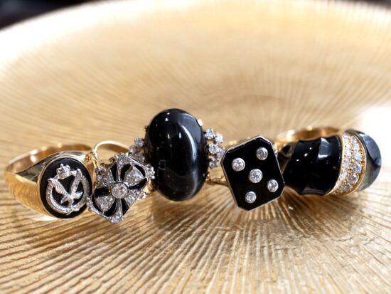 antique gold rings