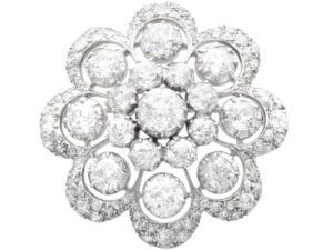 Victorian diamond brooch