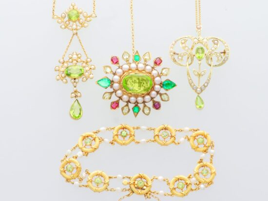Peridot jewellery