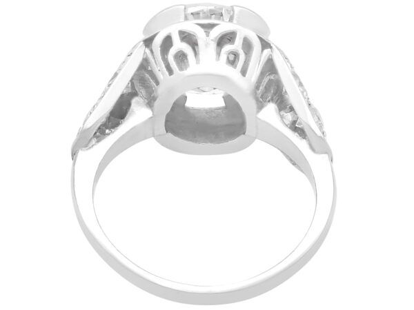 antique 2.70 carat diamond ring
