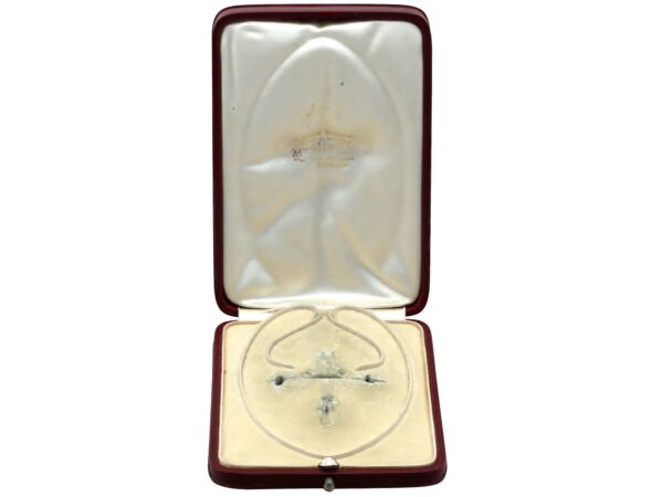 open box for Edwardian diamond pendant