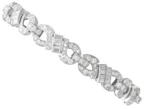 1950s Art Deco Diamond Bracelet