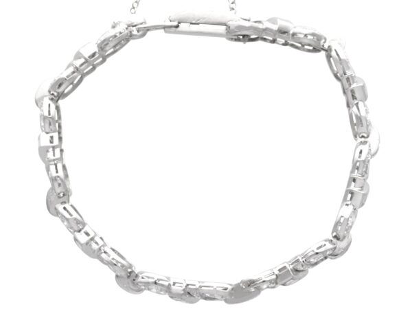 1950s Art Deco Diamond Bracelet in Platinum