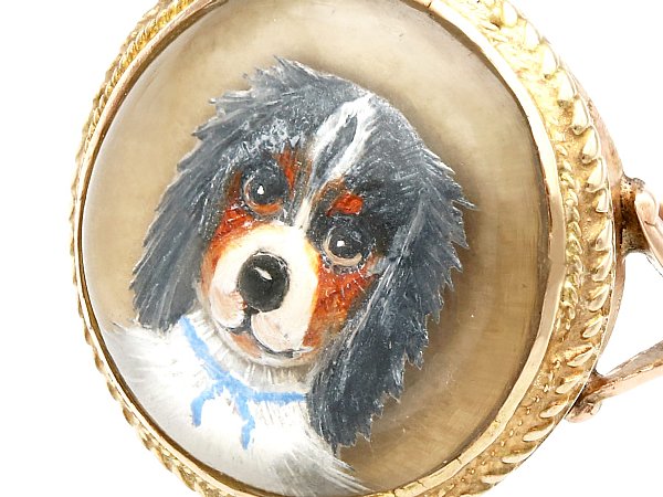 Victorian Essex Crystal Dog Dress Ring