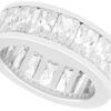 radiant cut diamond eternity ring