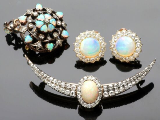 Opal and Diamond Jewellery Collection