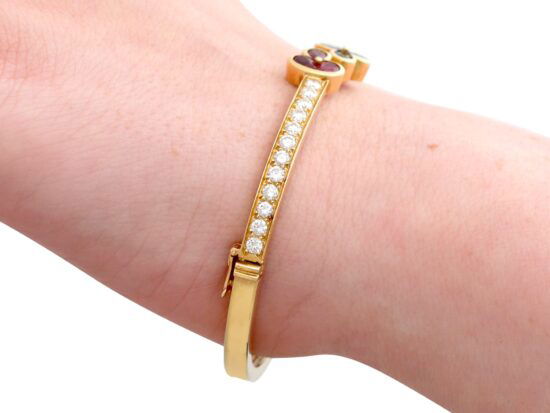 Gold Bangle Wearing Shot