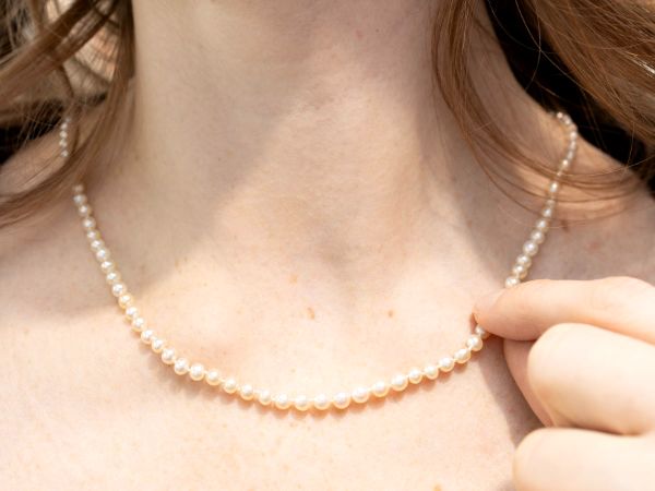 Natural Saltwater Pearl Necklace